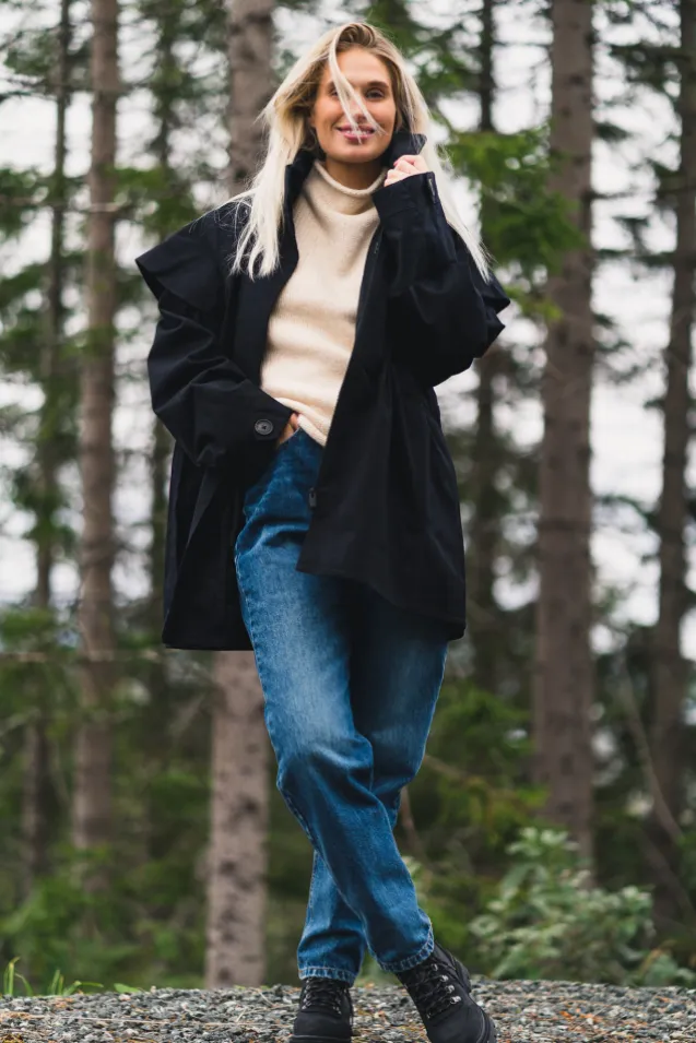 Virvelvind Coat New Black