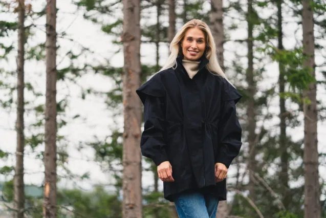 Virvelvind Coat New Black