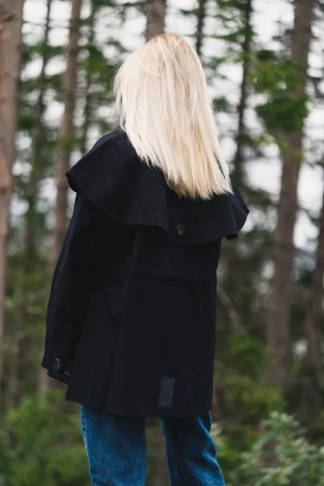 Virvelvind Coat New Black