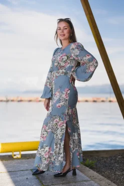 Viscose Maxi Dress Wild Bloom