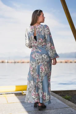 Viscose Maxi Dress Wild Bloom