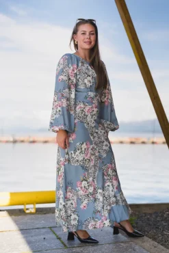 Viscose Maxi Dress Wild Bloom