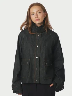 Vista Denim Cord Jacket Dark Blue