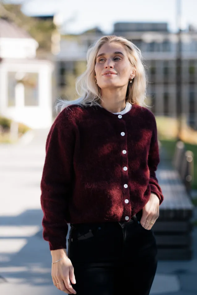 Vitow Cardigan Cherry Tree Melange