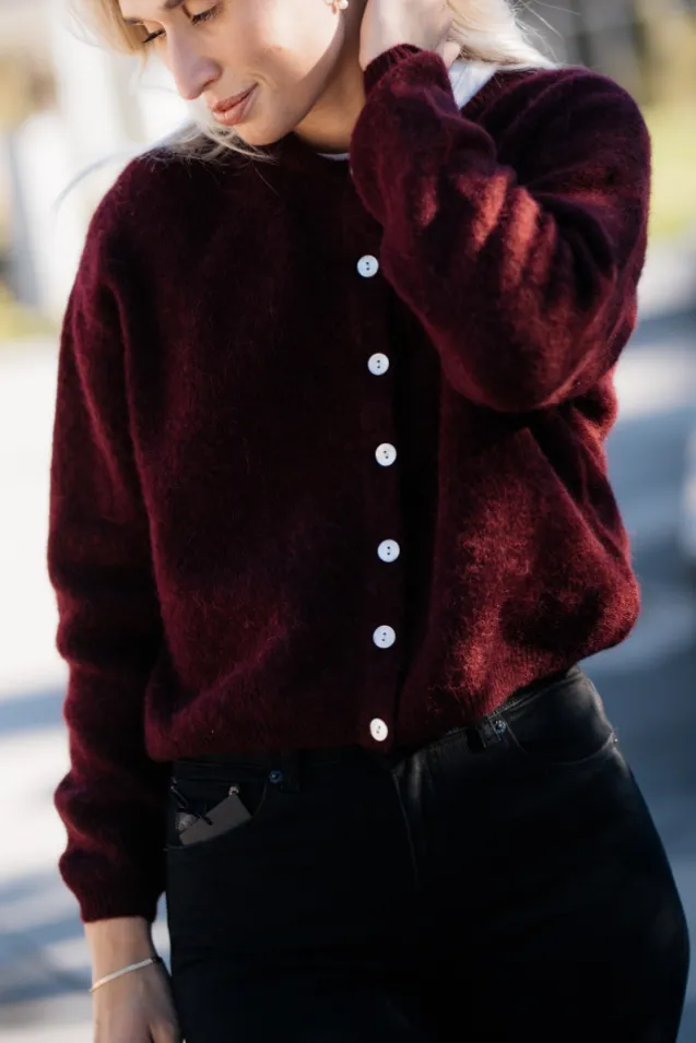 Vitow Cardigan Cherry Tree Melange