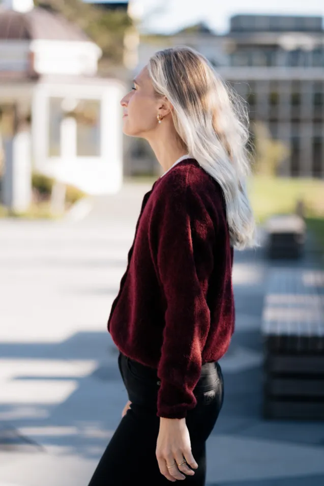 Vitow Cardigan Cherry Tree Melange