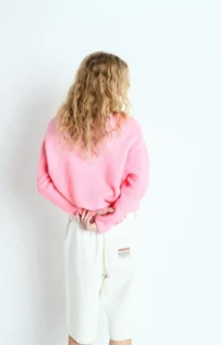 Vitow Cardigan Pink Melange