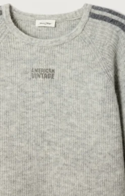 Vitow Jumper Light Grey Melange