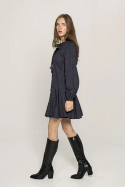 Vivienne Dress Pinstripe