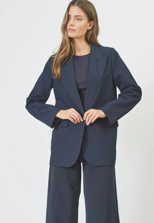 Vola Single Oversize Blazer Navy