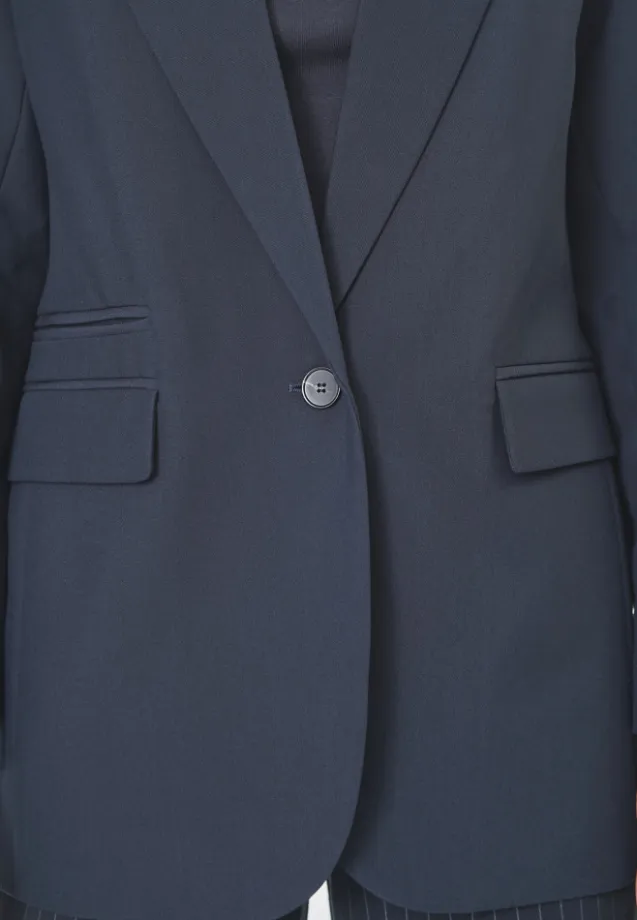 Vola Single Oversize Blazer Navy