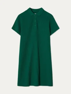 Waffle Dress Green
