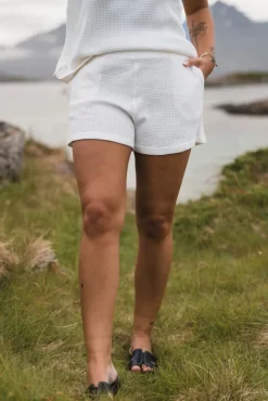Waffle Shorts Offwhite