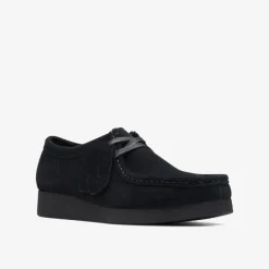 Wallabee Evosh D Black Suede