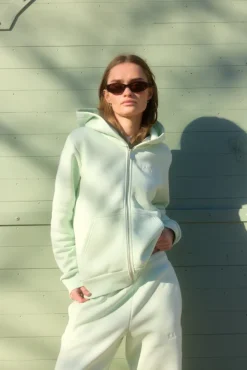 W. All-Star Zip Hoodie Pistachio