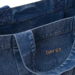 Washed Denim Cross Body Medium Denim