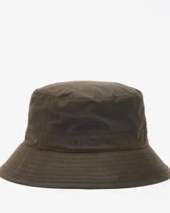 Wax Bucket Hat Olive