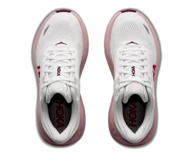 W Bondi 9 Wide White/Pink Opal