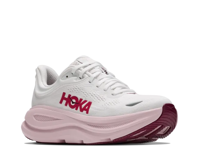 W Bondi 9 Wide White/Pink Opal