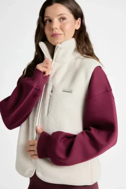 W. Cloudfleece Vest Creme