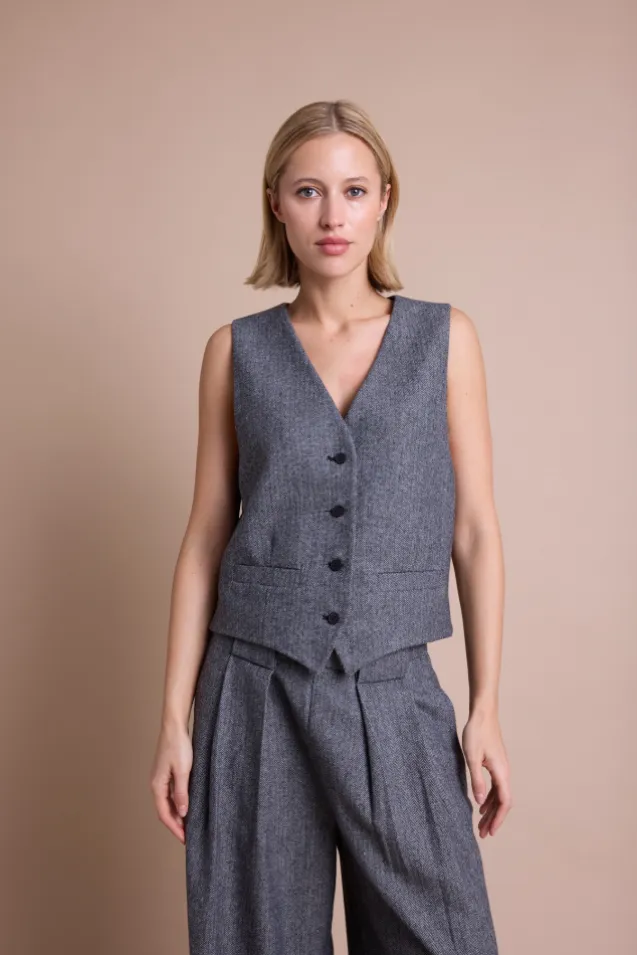 West Tweed Black