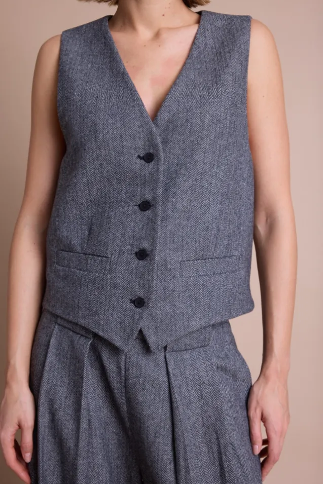 West Tweed Black