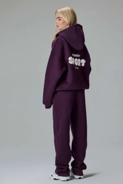 Winter Edition Hoodie Plum