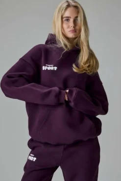 Winter Edition Hoodie Plum