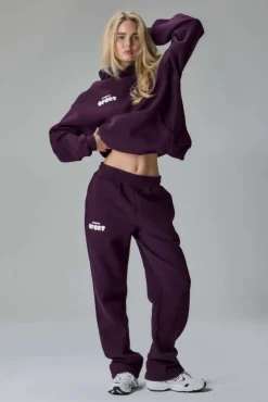 Winter Edition Hoodie Plum