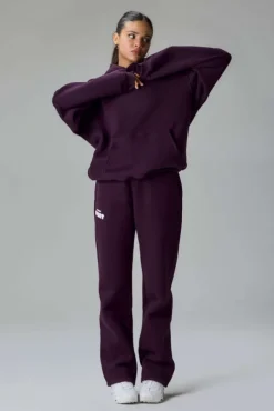 Winter Edition Joggers Plum