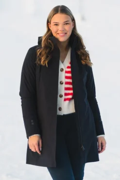 W Nova Coat Black