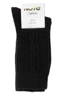 Wool Cable Black