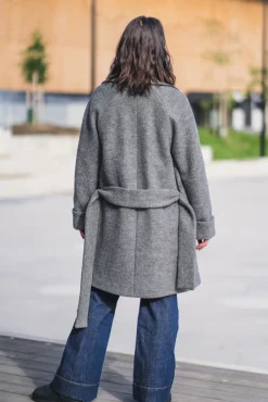 Wool Coat Mid Grey