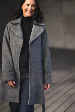 Wool Coat Mid Grey