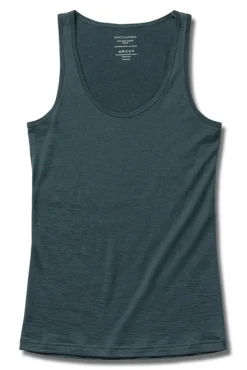 Wool/Tencel Tanktop Deep Teal