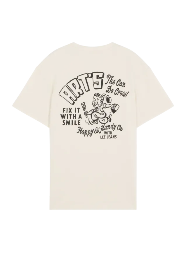 Workwear Crew Tee Ecru