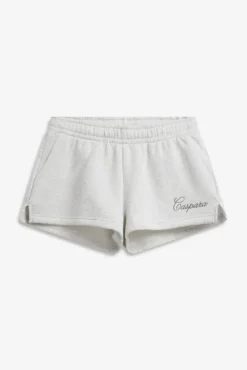 W. Racquet Club Shorts Grey Melange W. Dark Olive