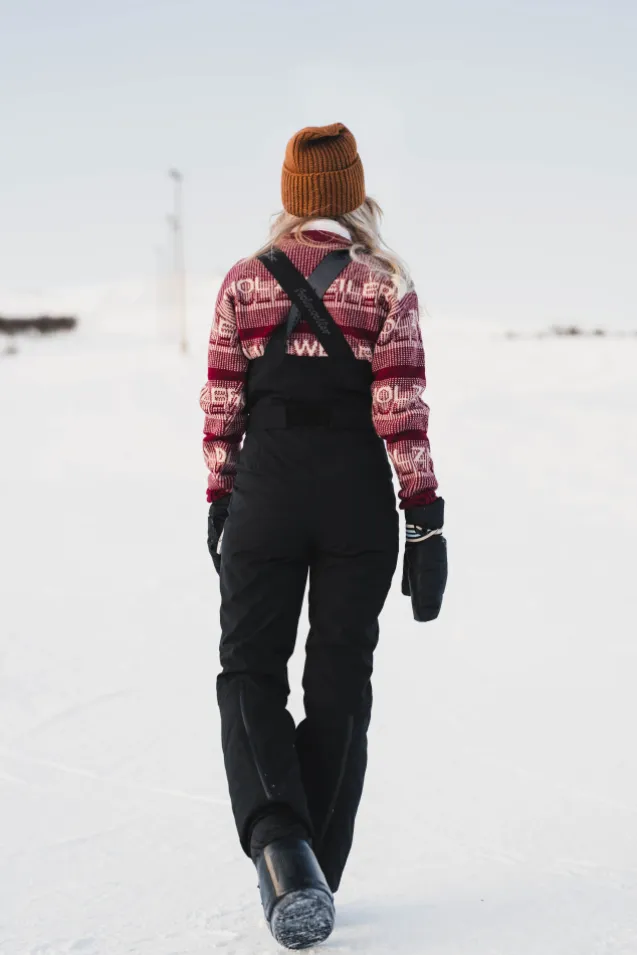 W Tryvann Bib Trousers Dark Grey