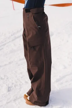 W Tryvann 3L Trousers Dark Brown