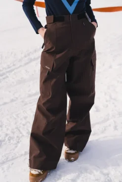 W Tryvann 3L Trousers Dark Brown