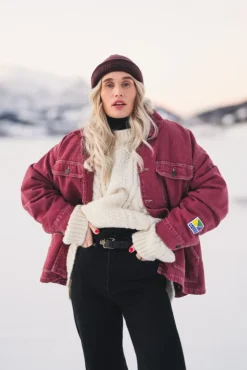 Ymobay Jacket Burgundy