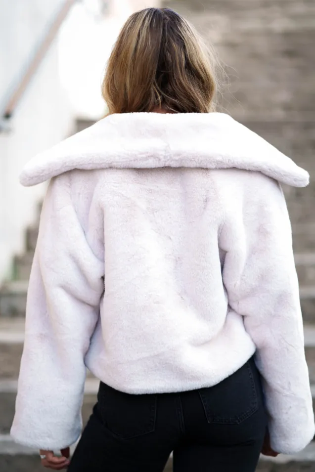 Yoneko Short Coat Haze