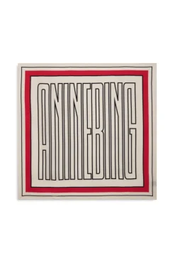York Scarf Anine Bing Tango Red