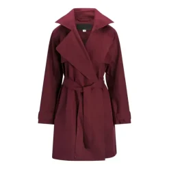 Yr'en Coat Wine Red