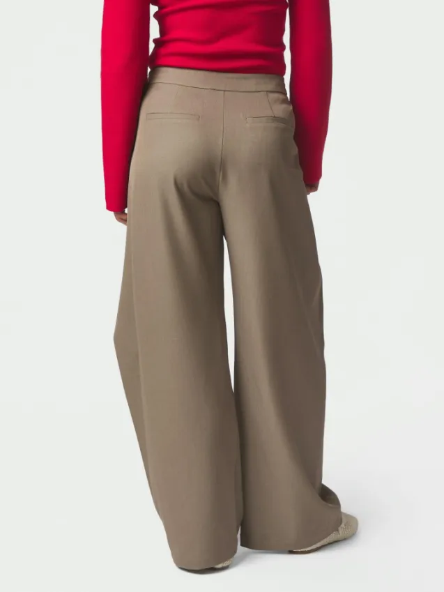 Zanya Structure Pants Taupe