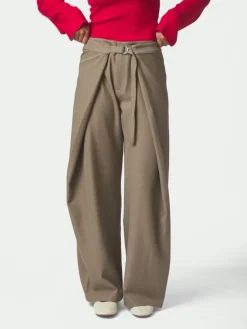 Zanya Structure Pants Taupe