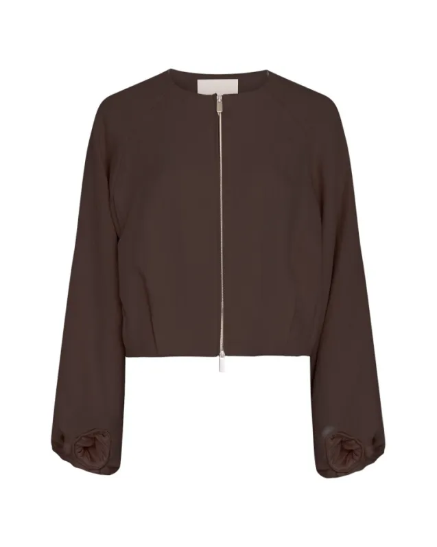 Zein Esteriane Jacket Hot Fudge