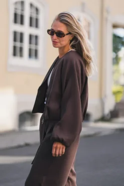 Zein Esteriane Jacket Hot Fudge