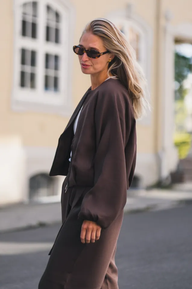Zein Esteriane Jacket Hot Fudge