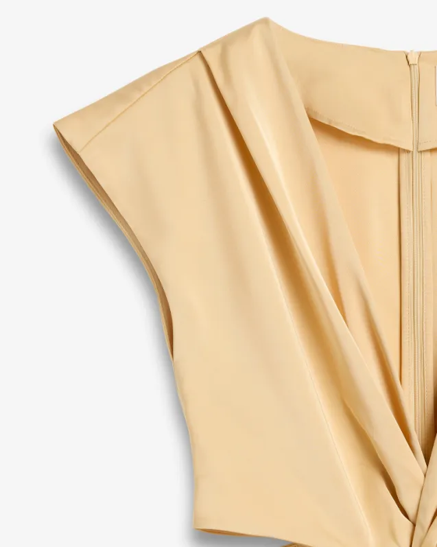 Zephyr Dress Butter Yellow